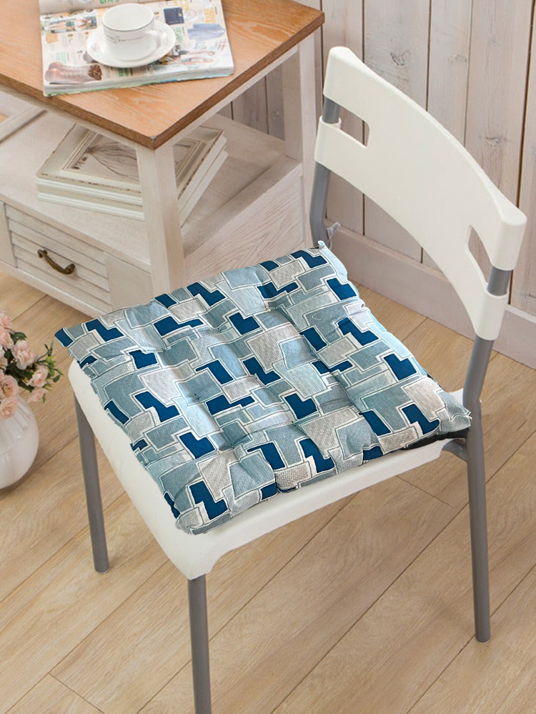 Almofada para Cadeira Futon Gorgurinho Estampado Azul