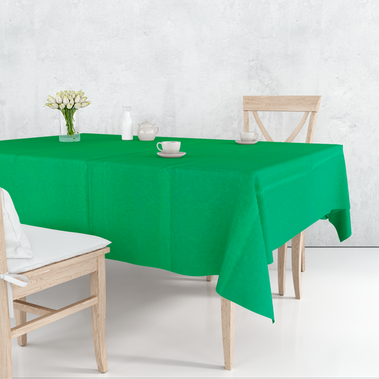 Toalha de Mesa Oxford Verde Lisa 1,5mx2,2m