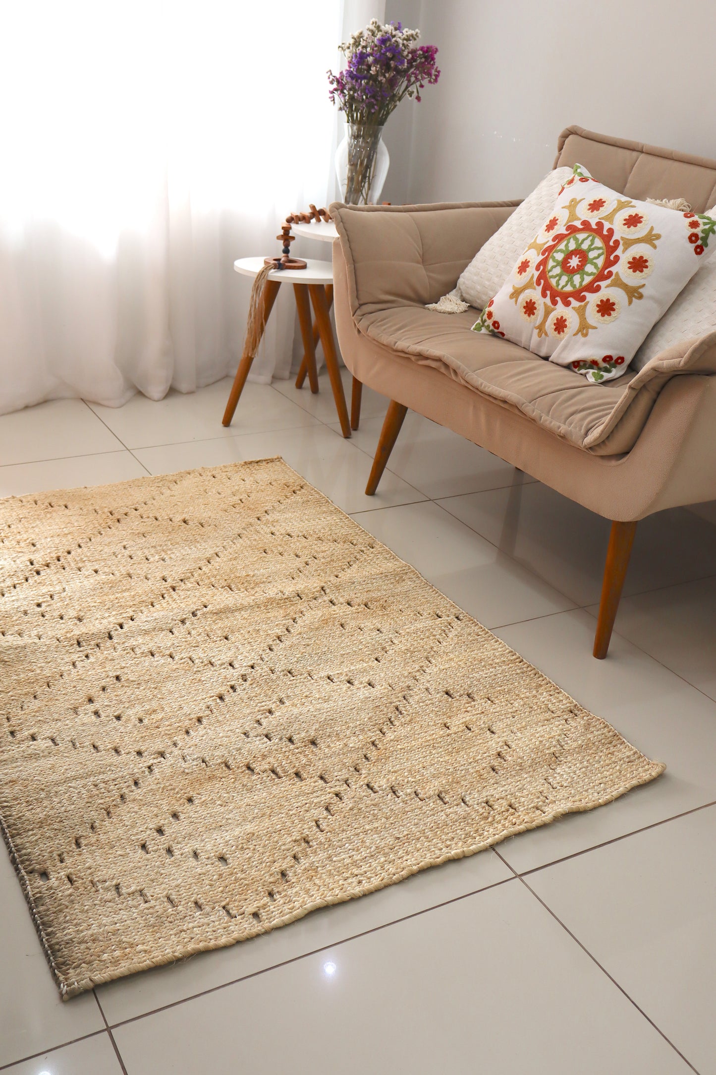 Tapete Médio Sisal 1,0x1,5m