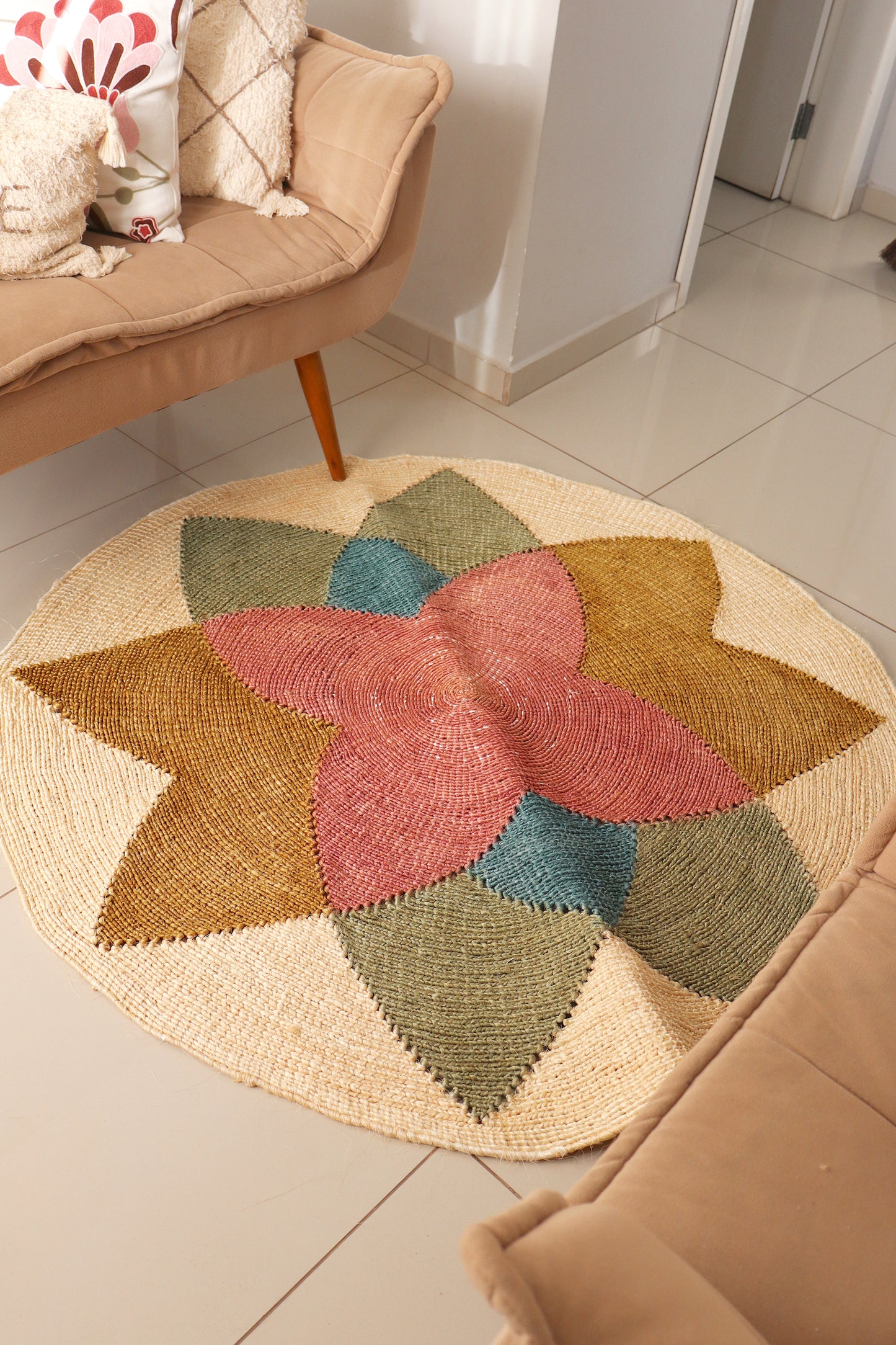 Tapete Sisal Redondo 1,5m