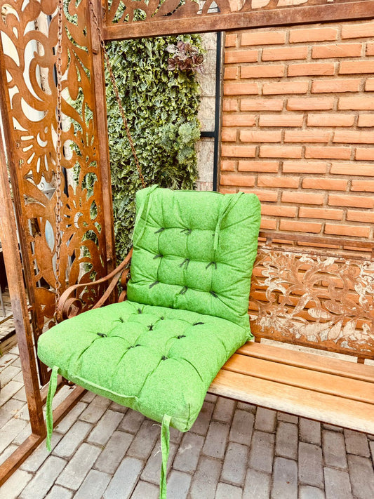 Almofada Futon Dupla Impermeável 1,10x0,50m Verde