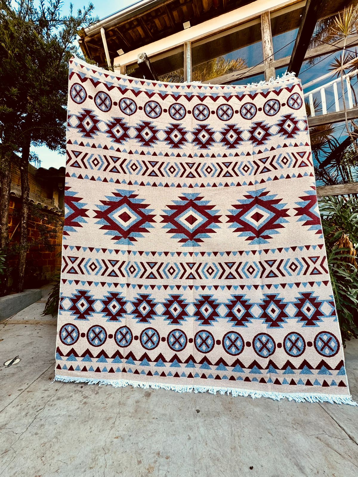 Tapete Kilim Izmir 2,40x3,00m Dupla Face