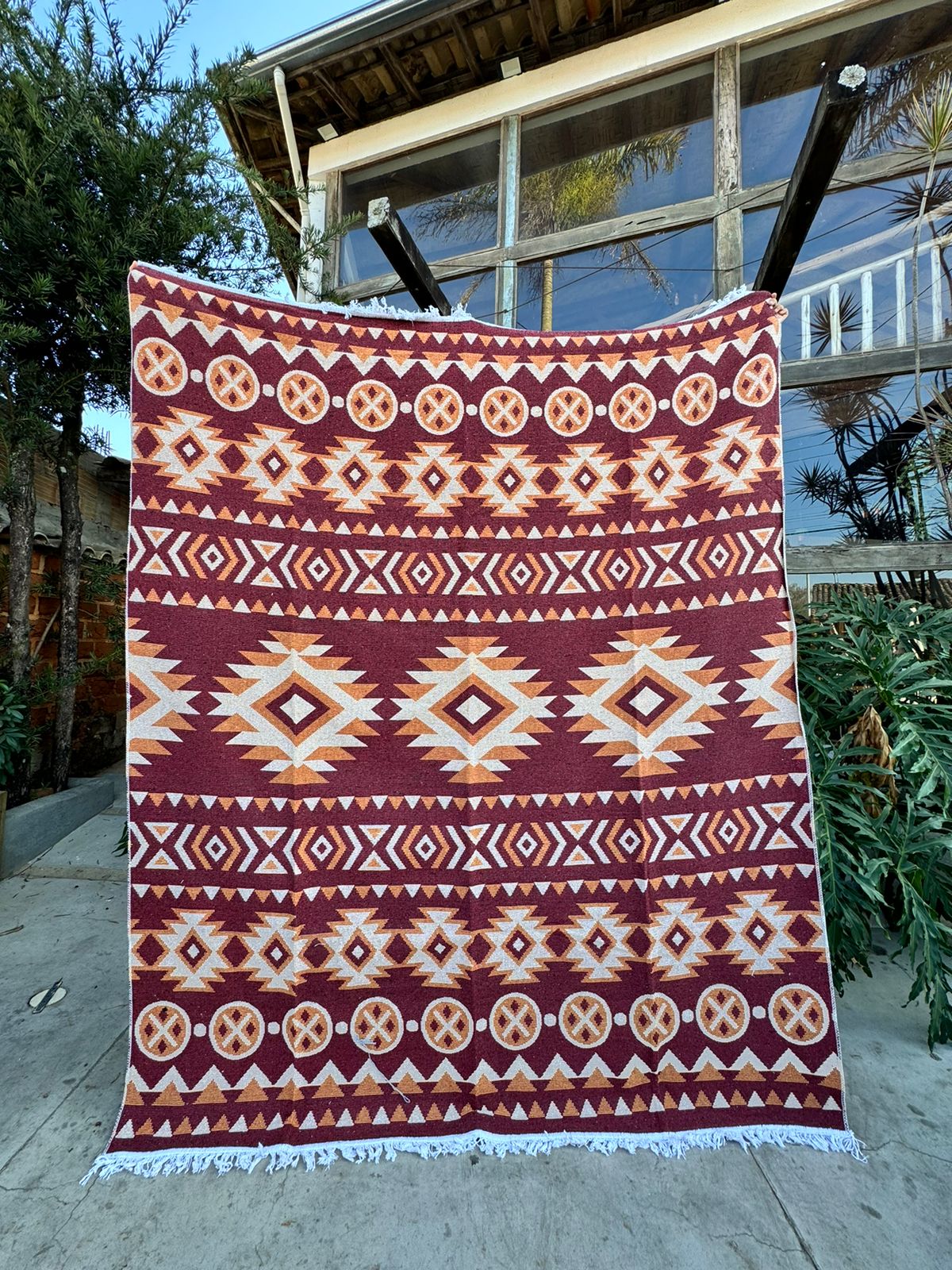 Tapete Kilim Izmir 1,00x1,50m Dupla Face