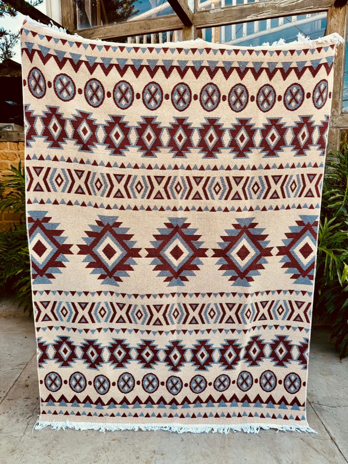 Tapete Kilim Izmir 1,00x1,50m Dupla Face