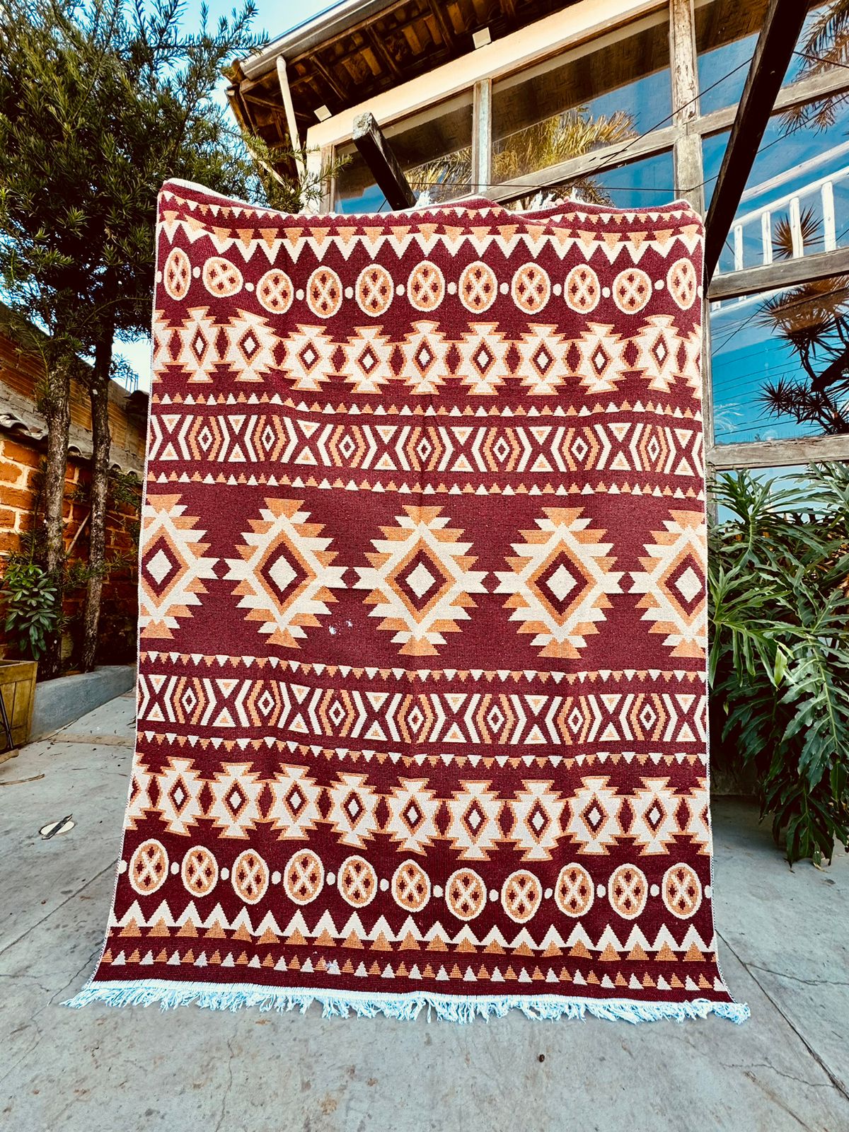 Tapete Kilim Izmir 1,00x1,50m Dupla Face