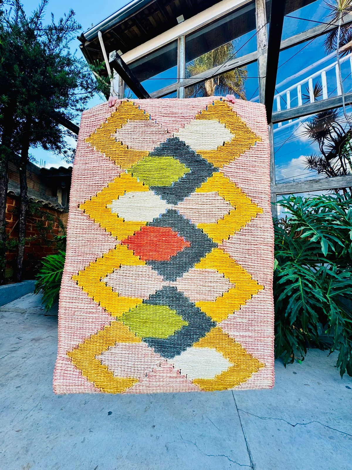 Tapete Médio Sisal 1,0x1,5m